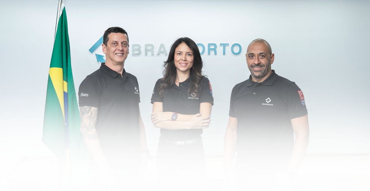 Keiler Amaral, Tatiana Calado and Rafael Mendes, Brasporto partners